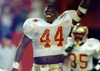 In a rarity for fullbacks, Floyd was a key component in FSU's high-octane fast break offense