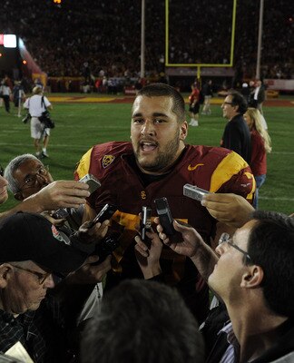 There could be a lot of teams clamouring for the services of USC offensive tackle Matt Kalil.