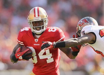 49ers wideout Josh Morgan was starting to put it all together in 2011 before an injury sidelined his season.