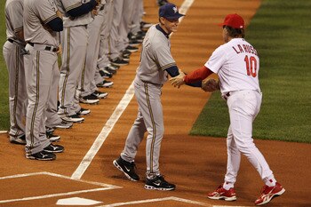 Roenicke's Playoff Experience Will Aid Him in Leading the Brewers in 2012