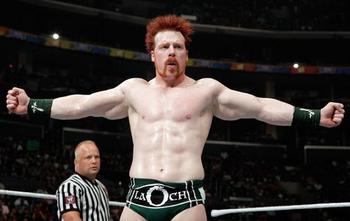 Sheamus is one of the few guys who could Eliminate Brodus Clay and not cause him to lose credibility