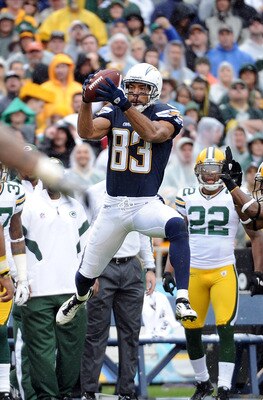 San Diego's Vincent Jackson would stretch the field for even more underneath effectiveness.
