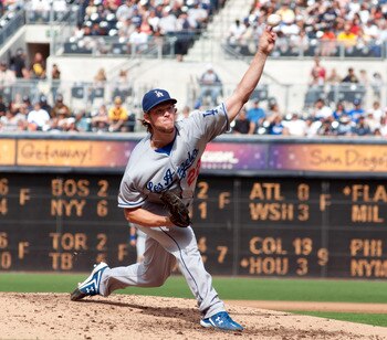 Kershaw dominated the league as a 23 year old last year and took home the NL Cy Young to boot.