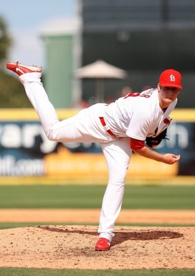 Big, strong armed Shelby Miller will be a dynamic piece to the Cardinals future.