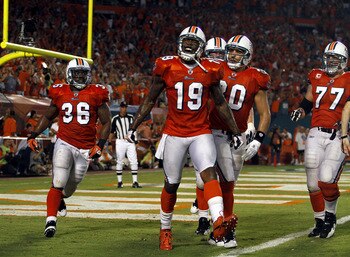Brandon Marshall and Manning would form an unstoppable duo in Miami