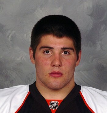 Maroon was originally drafted by Philadelphia Flyers