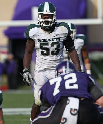 New York's Greg Jones, as an MSU Spartan