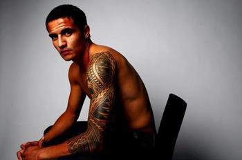 Everton's Tim Cahill