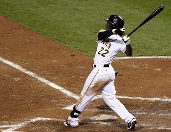 PITTSBURGH, PA - SEPTEMBER 24:  Andrew McCutchen #22 of the Pittsburgh Pirates bats against the Cincinnati Reds during the game on September 24, 2011 at PNC Park in Pittsburgh, Pennsylvania.  (Photo by Justin K. Aller/Getty Images)