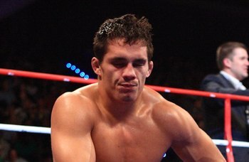 A young Jake Ellenberger in his IFL days.