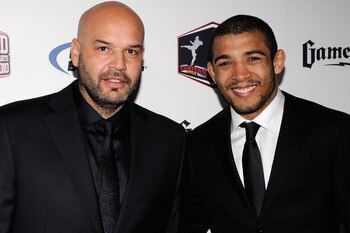 Aldo and former manager Ed Soares.