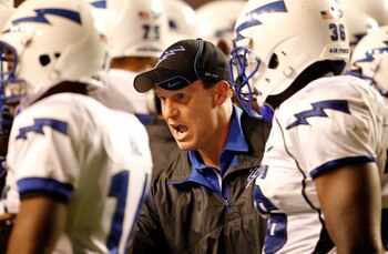 Air Force head coach Troy Calhoun