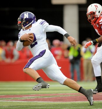 Northwestern running back Kain Colter