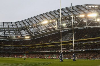 Aviva Stadium in Dublin, Ireland
