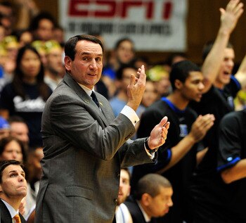 The famous "Coach K"