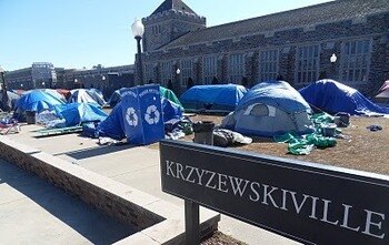 The famed Krzyzewskiville