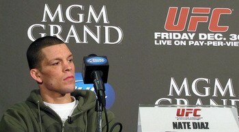 Nate Diaz - Rob Tatum/Bleacher Report