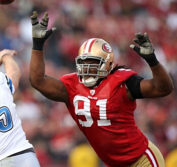 The 49ers defensive end made good on his first opportunity as a starter.