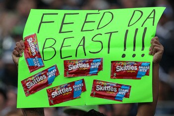 Passionate fans show their support of the Seahawks during Seattle's 19-17 loss to San Francisco.
