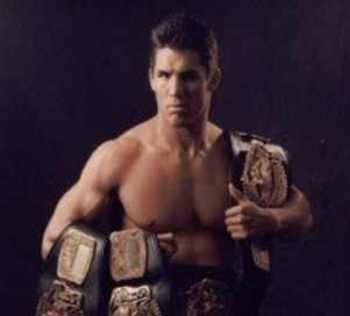 Frank Shamrock with UFC gold