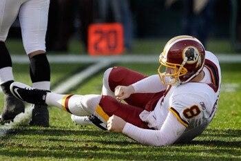 Redskins fans probably want to see a different quarterback than Grossman under center in 2012