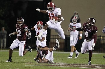 Lacy hopes to become the next dominant Crimson Tide running back taking over for the departed Trent Richardson