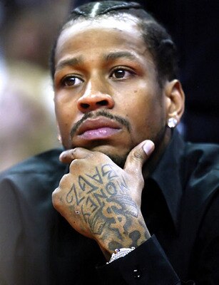 Iverson pondering something profound