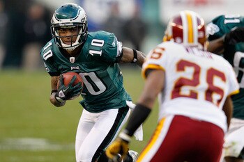Jackson is an even better as a kick returner than he is as a wide receiver.