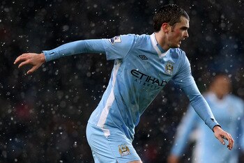 Manchester City winger Adam Johnson