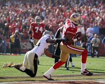 Leading the limited receiving core is Michael Crabtree