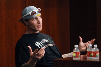 "Dude, I can drink a ton of H2O too."
