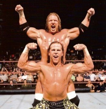 P-86100-dx-triple-h-shawn-michaels-wwe-in-ring-8x10-cotg-8wwe-smich01_display_image