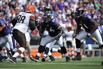 Ben Grubbs against the Browns