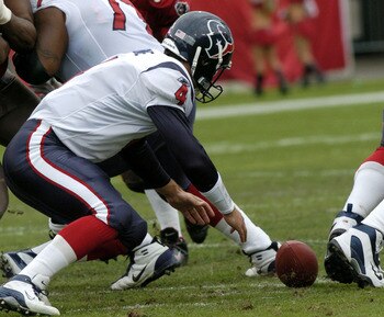 Ragone "in action" during his time as QB of the Houston Texans.