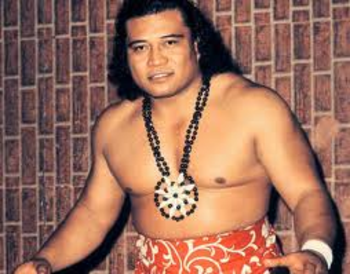 maivia peter chief rock father wrestlers johnson grandfather rocky samoa polynesian wrestling dressed big died soon too who managers law