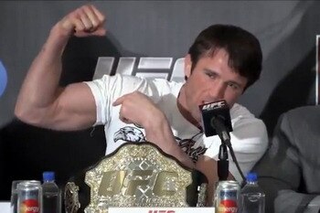 Remember when Chael won the belt? Me neither.