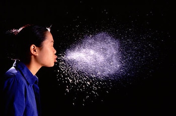 sneeze spray