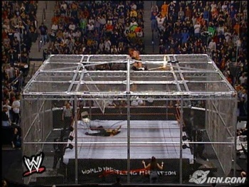 Hhh Vs Hbk Hell In A Cell Highlights