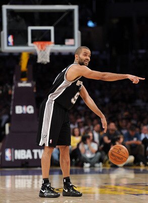Parker is the unquestioned leader of the Spurs.