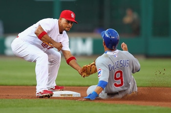 Rafael Furcal is a defensive specialist at shortstop, but his bat is impossible to miss this season. Rafael Furcal is a defensive specialist at shortstop, but his bat is impossible to miss this season.