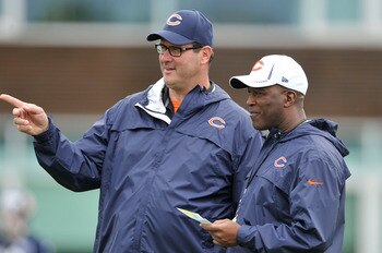 Lovie Smith and Mike Tice