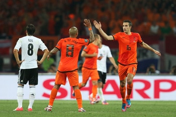 Robin van Persie and the Netherlands have looked awful, but they're still in it.