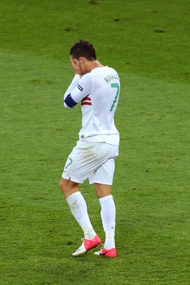 Ronaldo has been crushed by pressure to succeed for Portugal.