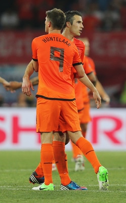 Klans-Jan Huntelaar led the Bundesliga in scoring this season.