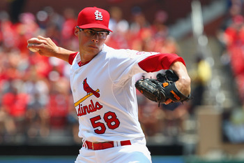 Joe Kelly's fastball touches 98-100 mph when used in relief. He keeps it around 91-95 mph as a starter.