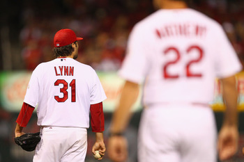 The uncertainty surrounding the Cardinals starting rotation puts even more pressure on Lance Lynn to maintain his hot start.