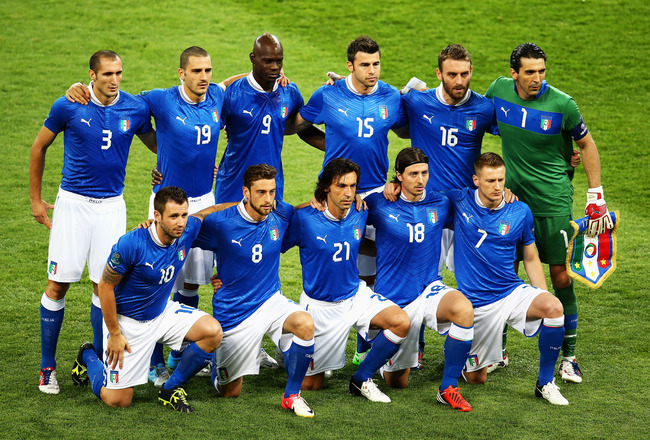Italy Playing Soccer