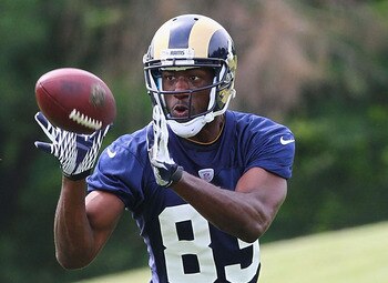 St. Louis receiver Brian Quick