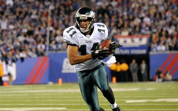 Steve Smith while with the Philadelphia Eagles