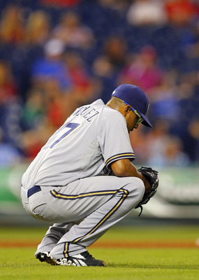 The look of a dejected man after blowing consecutive saves.